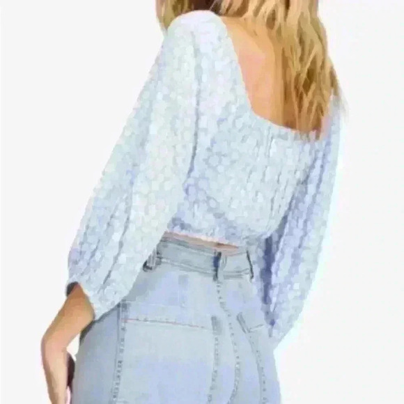 Billabong Keep Dreaming Square neck floral top size small - Picture 2 of 5